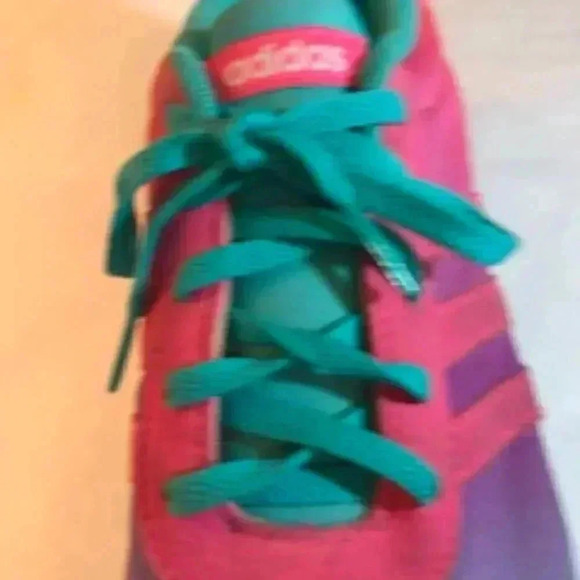 Adidas Neo Raleigh‎ Cloud Foam Sneaker Low Top Womens Sz 6 - Picture 5 of 8